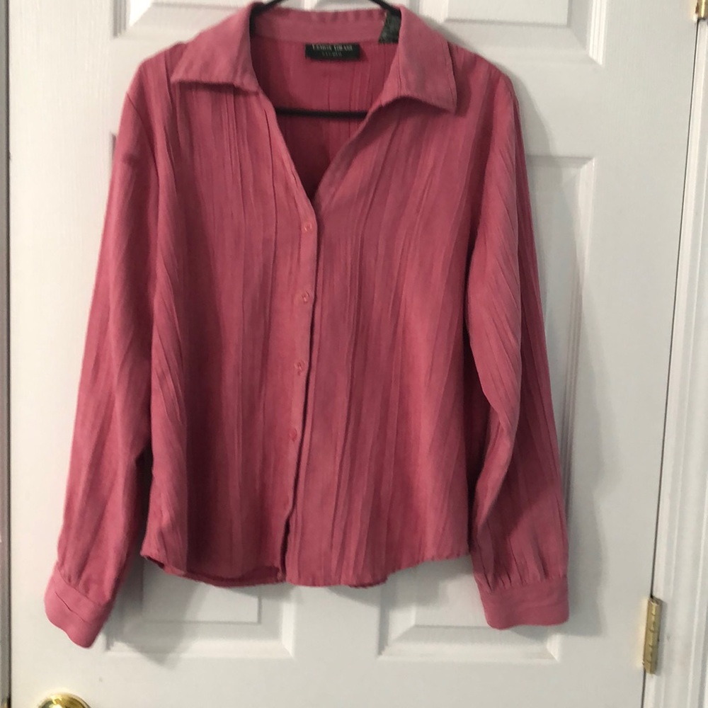 SizeL blouse by lemon grass pink